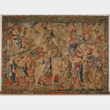 Fine Flemish Wool Tapestry