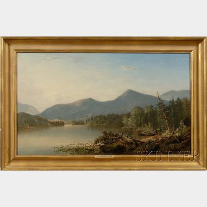 Augustus Rockwell (American, 1822-1882) Schroon Lake, Essex County, N.Y.