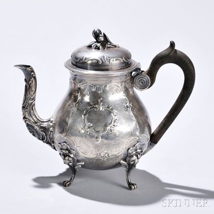 Continental Silver Teapot