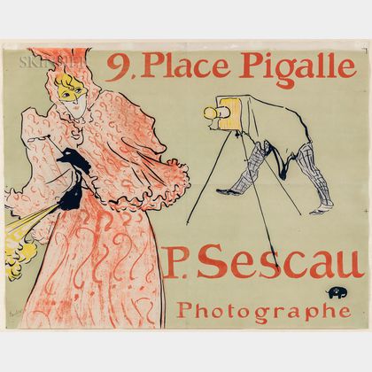 Henri de Toulouse-Lautrec (French, 1864-1901) Le Photographe Sescau