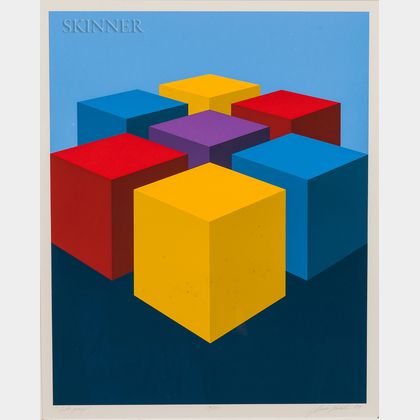 Marko Spalatin (American, b. 1945) Cube Group