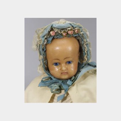 Poured Wax Baby Doll