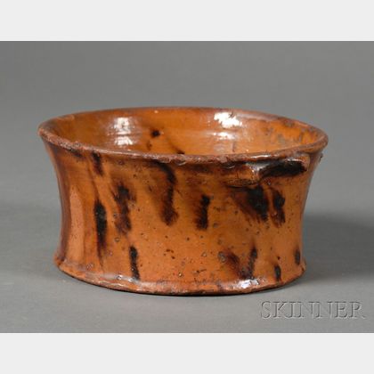 Redware Butter Tub