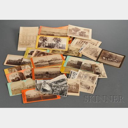 Lot of Photographs and Stereocards of Rhode Island Locales