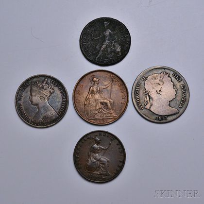 Eleven Circulated British Coins