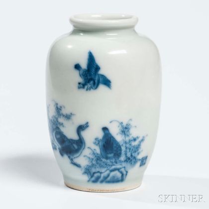 Blue and White Porcelain Jarlet