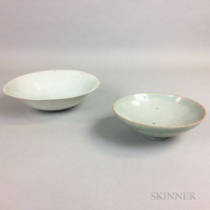 Two Glazed Bowls