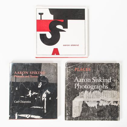 Siskind, Aaron (1903-1991) Three Works.