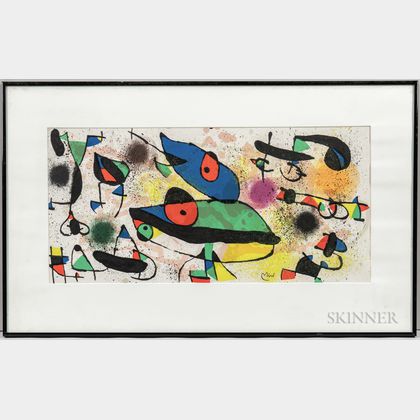 Joan Miró (Spanish, 1893-1983) Sculptures II