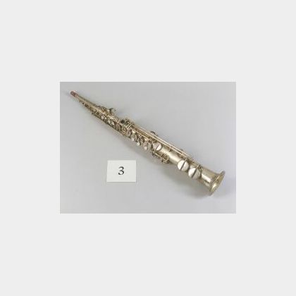 Soprano Sax, The Martin Band Instrument Company, Elkhart, c. 1930