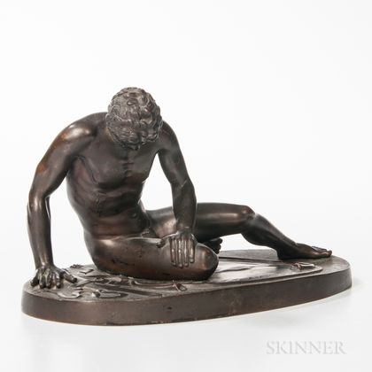 Grand Tour Bronze Figure of The Dying Gaul 