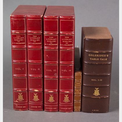 Coleridge, Samuel Taylor (1772-1834),Two Titles in Six Volumes