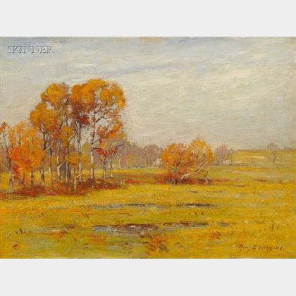 Guy Carleton Wiggins (American, 1883-1962) Autumn Field