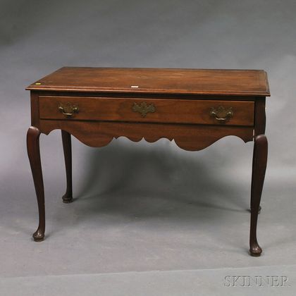 Queen Anne-style Walnut Dressing Table