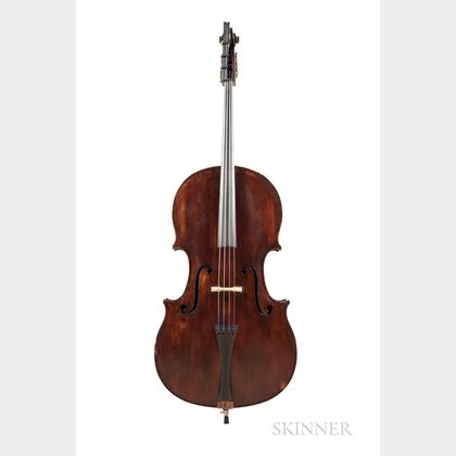 Important Double Bass, Georges Chanot (II),London, 1877