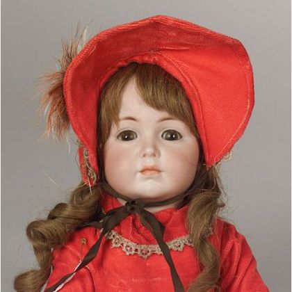 Simon Halbig K*R 117 Pouty Bisque Head Doll