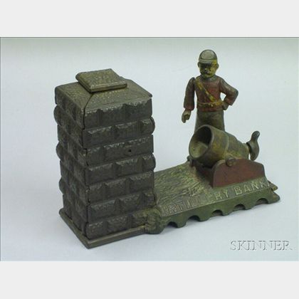 Cast Iron "Artillery Bank"