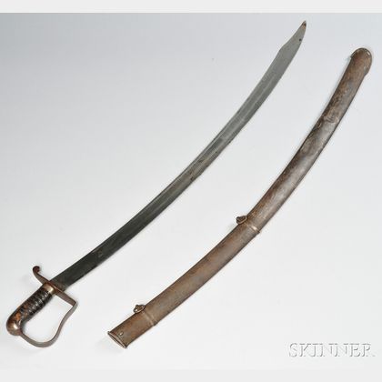 Starr Cavalry Saber and Scabbard