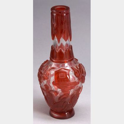 Peking Glass Vase