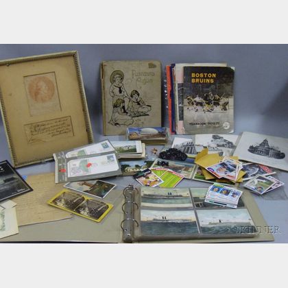 Collection of Postcards and Miscellaneous Ephemera
