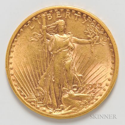 1912 $20 St. Gaudens Double Eagle