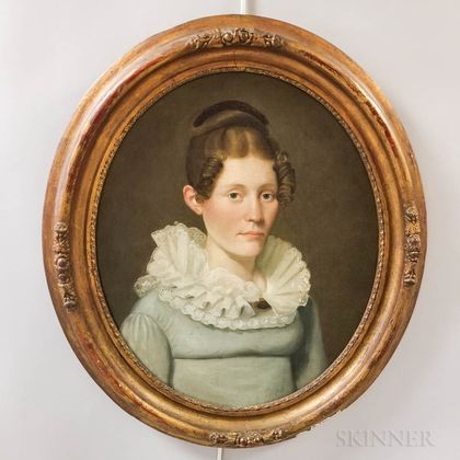American School, 19th Century Portrait of a Woman