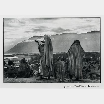 Henri Cartier-Bresson (French, 1908-2004) Srinagar, Kashmir