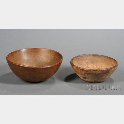 Two Small Turned Bowls