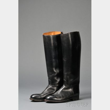 Pair of Abercrombie & Fitch Men's Leather Riding Boots