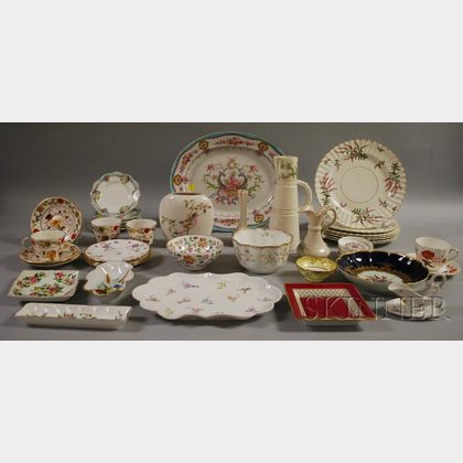 Approximately Forty-six Porcelain Items