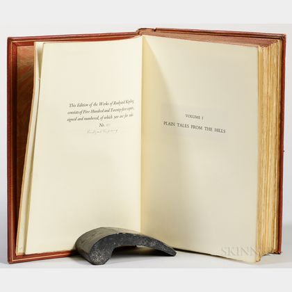 Kipling, Rudyard (1865-1936) The Works , Sussex Edition, Signed.