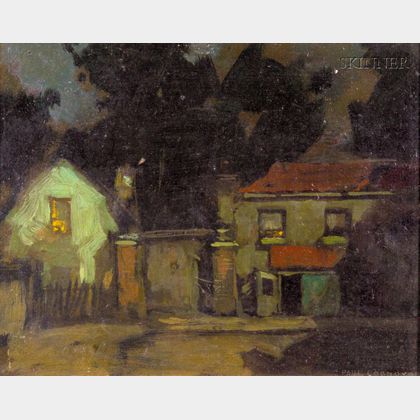 Paul Cornoyer (American, 1864-1923) The Still of the Night