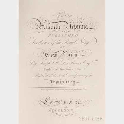 (Maps and Charts, Atlantic Ocean),Des Barres, Joseph F. Wallet (1722-1824)