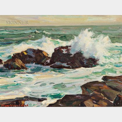 Stanley Wingate Woodward (American, 1890-1970) Evening Sea