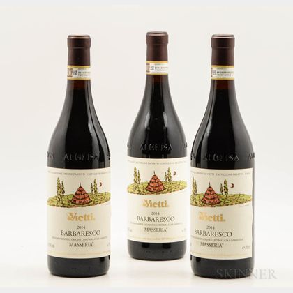Vietti Barbaresco Masseria 2014, 3 bottles 