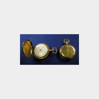 Two 18kt Gold Hunting Case Pocket Watches, English
