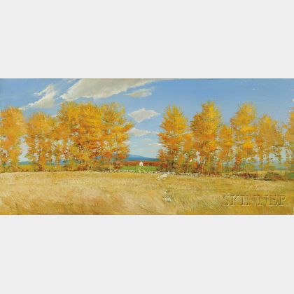 Adam Cvijanovic (American, b. 1960) Autumn Landscape