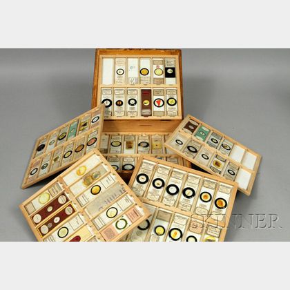 Box of 128 Microscope Slides
