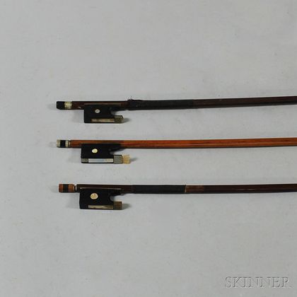 Three Violin Bows