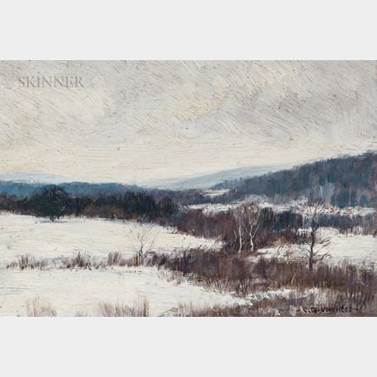 Clark Greenwood Voorhees (American, 1871-1933) Winter Landscape