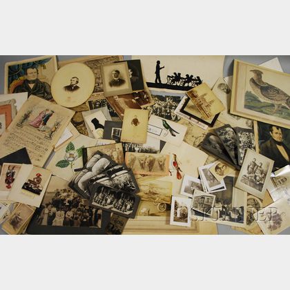 Group of 19th and Early 20th Century Photography, Ephemera, and Collectibles