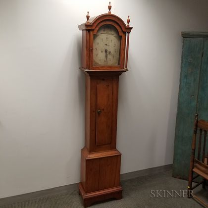 Country Pine Tall Case Clock