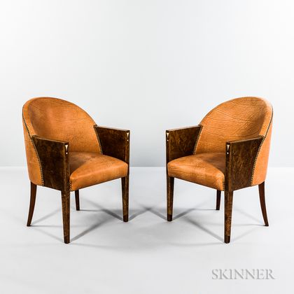Two Art Deco Armchairs