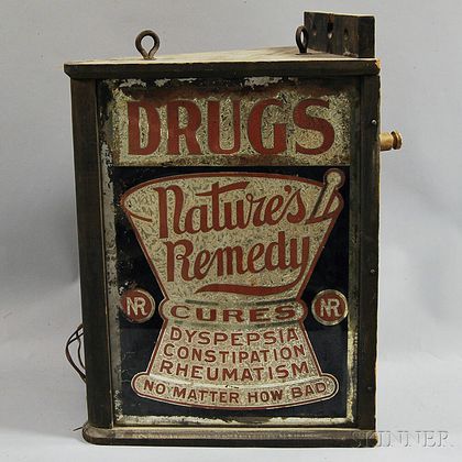 "Nature's Remedy" Advertising Sign