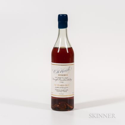 AH Hirsh Reserve 16 Years Old 1974, 1 750ml bottle Spirits cannot be shipped. Please see http://bit.ly/sk-spirits for more info. 
