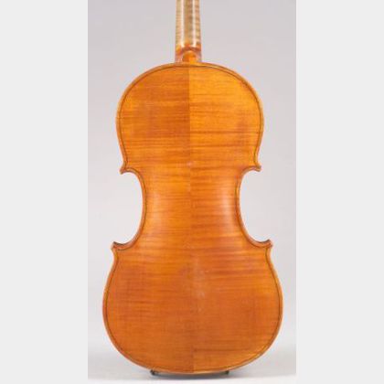 Modern American Violin, D.Edgar Jewels, West Edmeston, 1916