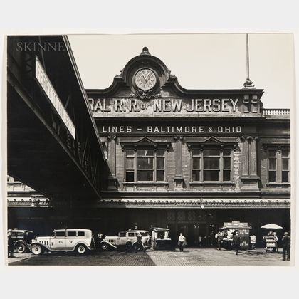Berenice Abbott (American, 1898-1991) Ferry, Foot of Liberty Street, Manhattan