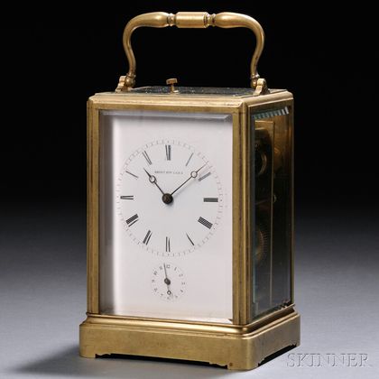 Brass Hour-repeating Carriage Clock
