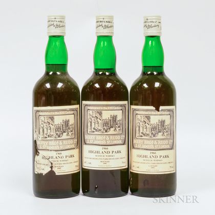 Highland Park 1966, 3 750ml bottles Spirits cannot be shipped. Please see http://bit.ly/sk-spirits for more info. 
