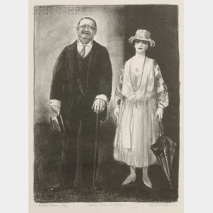 George Wesley Bellows (American, 1882-1925) Married Couple